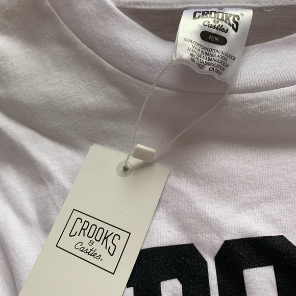 🦀crooks and castles long sleeve crewneck🧡brand new🍊never worn☄️ - Picture 2 of 2